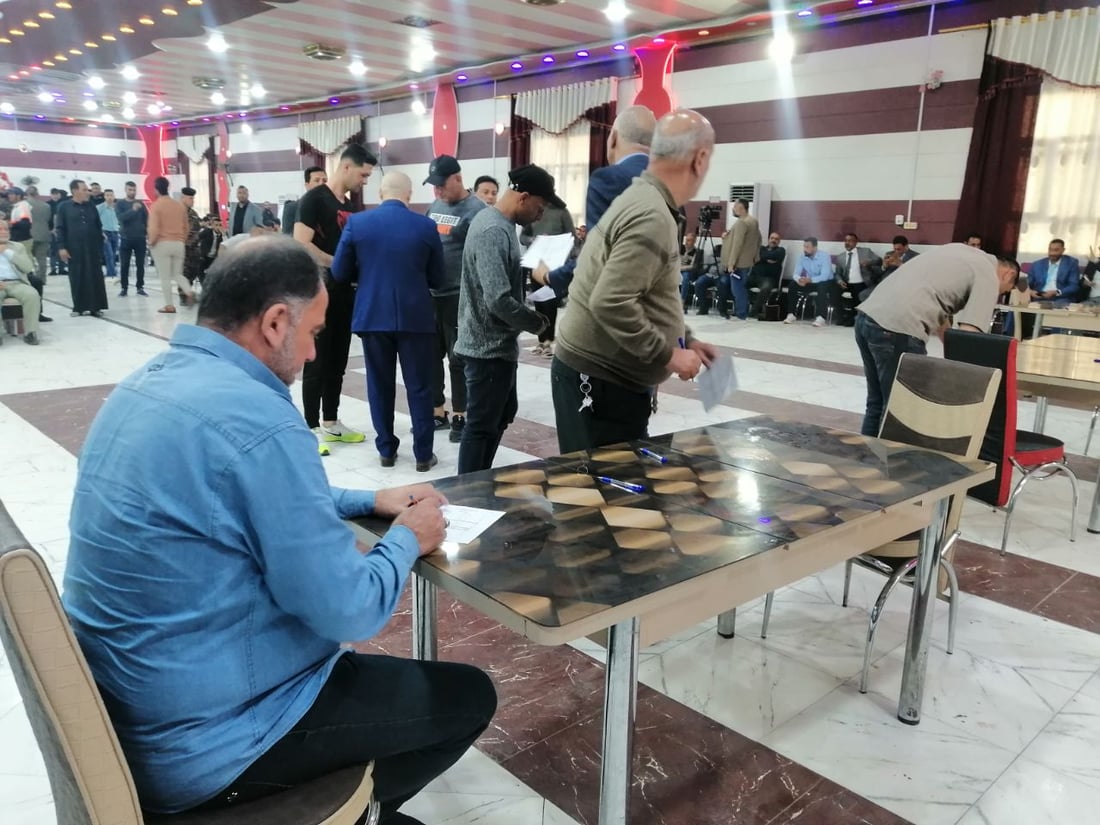 تصويت استمر 4 ساعات.. اعضاء نادي القاسم يختارون حسين علي رئيسا للهيئة الإدارية