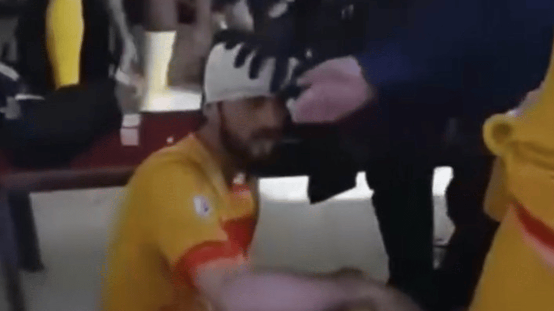 شەڕ و ئاڵۆزی لە نێوان یاریزانانی هەردوو یانەی سۆران و بازیان دروستبوو