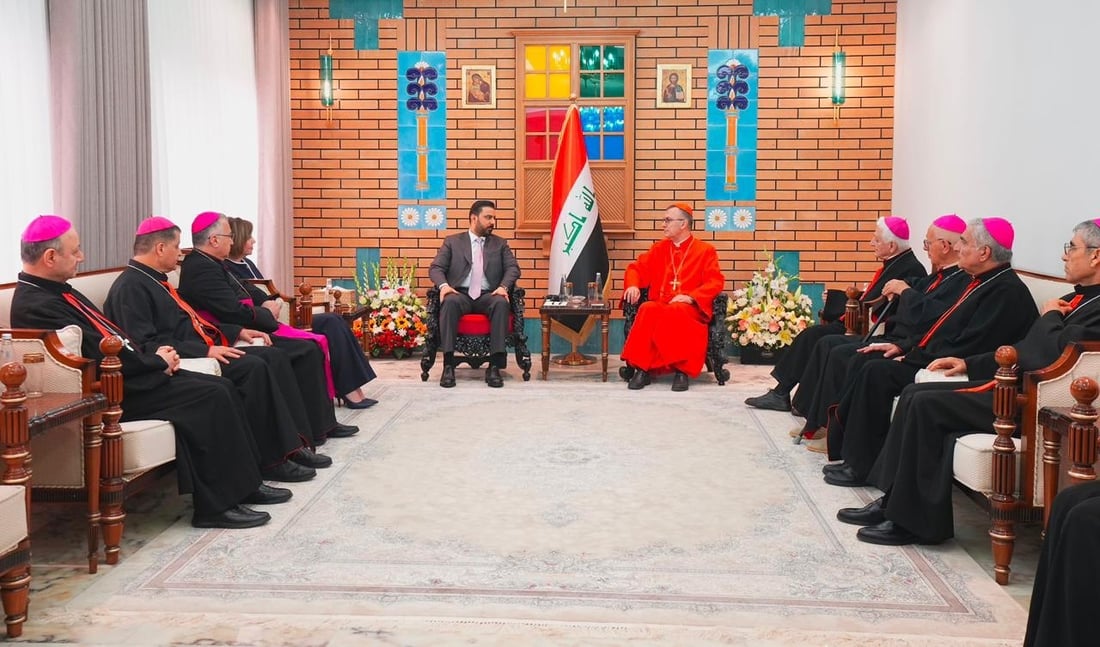 الزيدي يدعو رجال الأعمال المسيحيين للعودة إلى العراق والمساهمة في التنمية