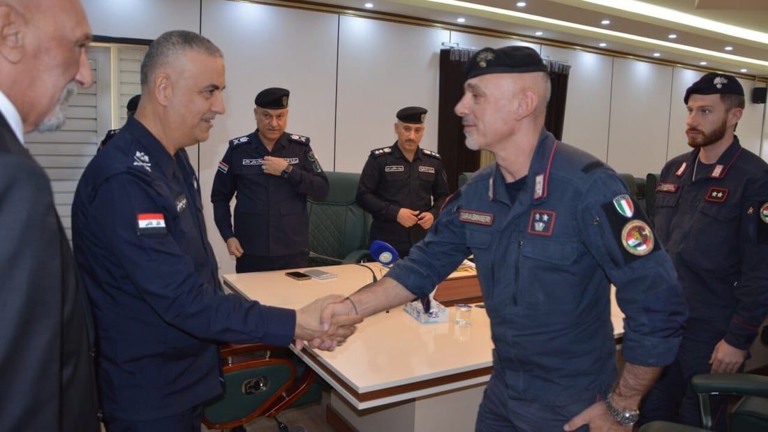 الداخلية تبحث مع الكارابينييري الإيطالية خطط التدريب للعام المقبل