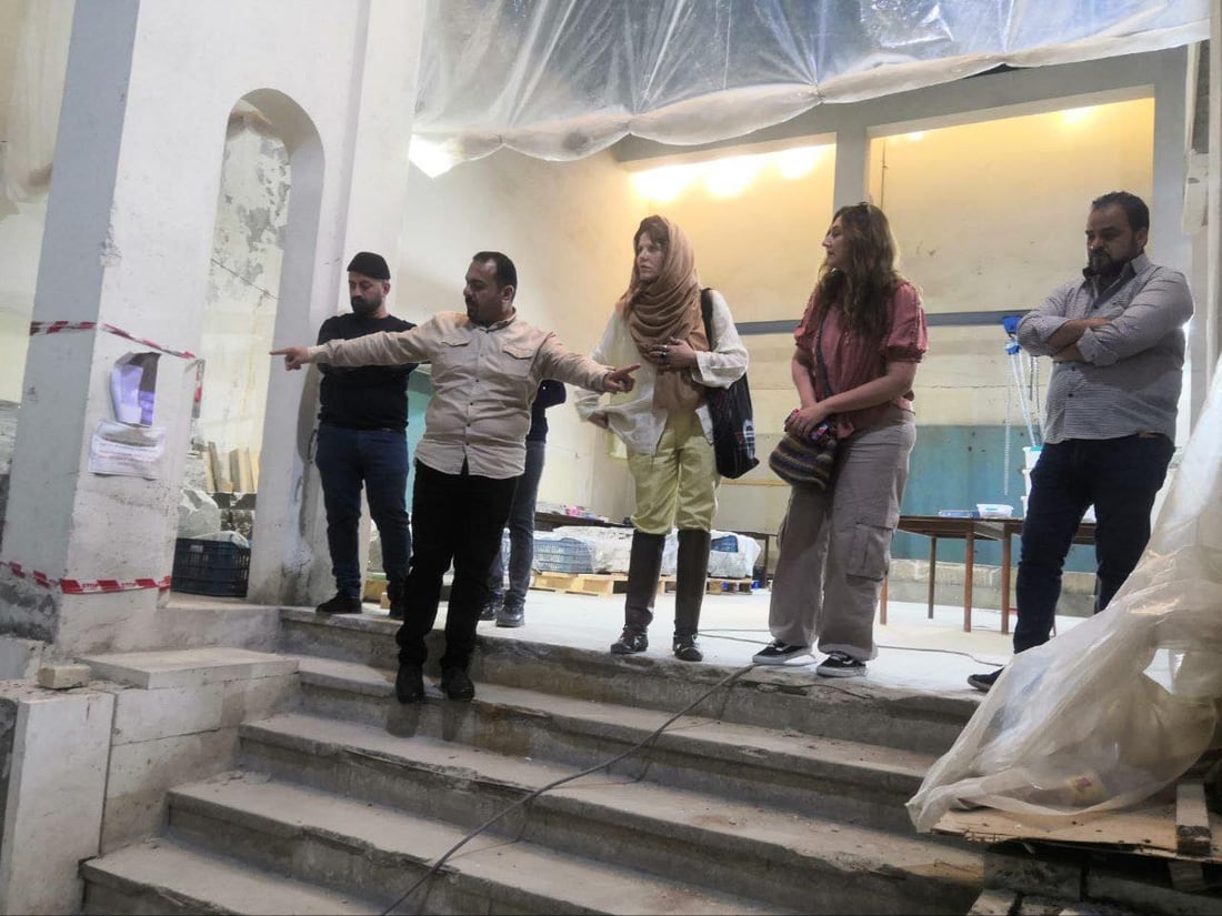 هارڤارد هاتووە پەیکەرە تێکشاوەکانی دەستی داعش چاکبکاتەوە