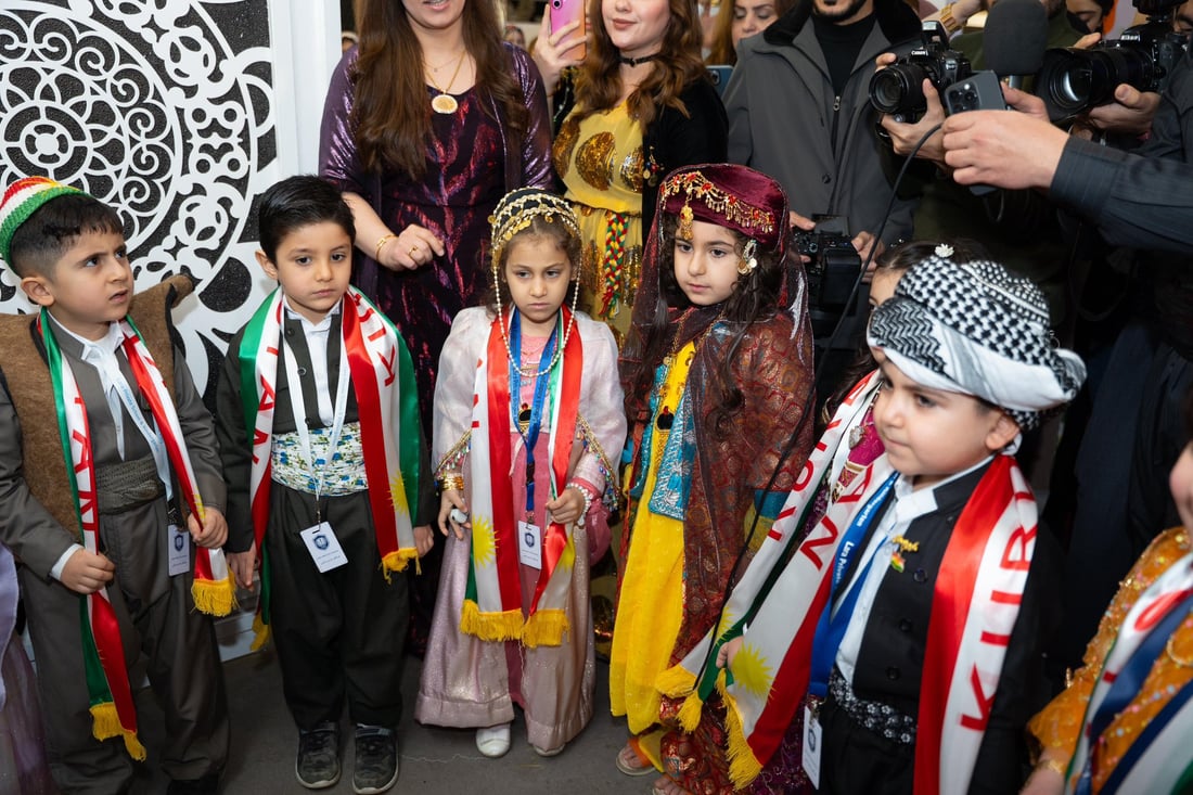 لەهەولێر 60 باخچەی ساوایان لە پێشانگایەکی هونەری کۆکرانەوە