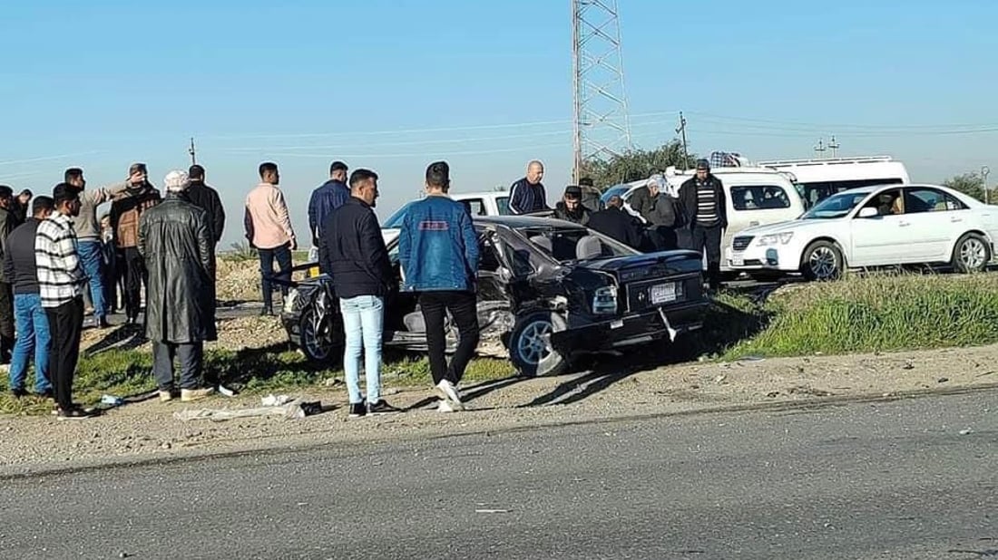 تصادم “أوبل وهونداي” يسفر عن إصابة سائقين على طريق “داقوق – طوزخورماتو”