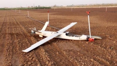 لە گوندێکی قەزای حەویجە درۆنیک کەوتە خوارەوە و هیچ زیانیکی لێنەکەوتەوە