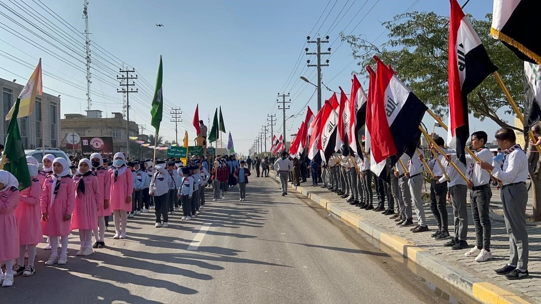 فرق الكشافة تجوب شمال البصرة احتفالا بأعياد الجيش والشرطة في قضاء “المدينة”