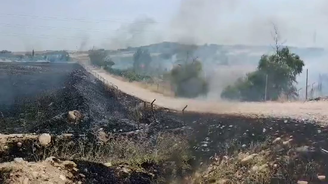 بە هۆکارێکی نادیار ئاگر لە بانی مەقان کەوتەوە