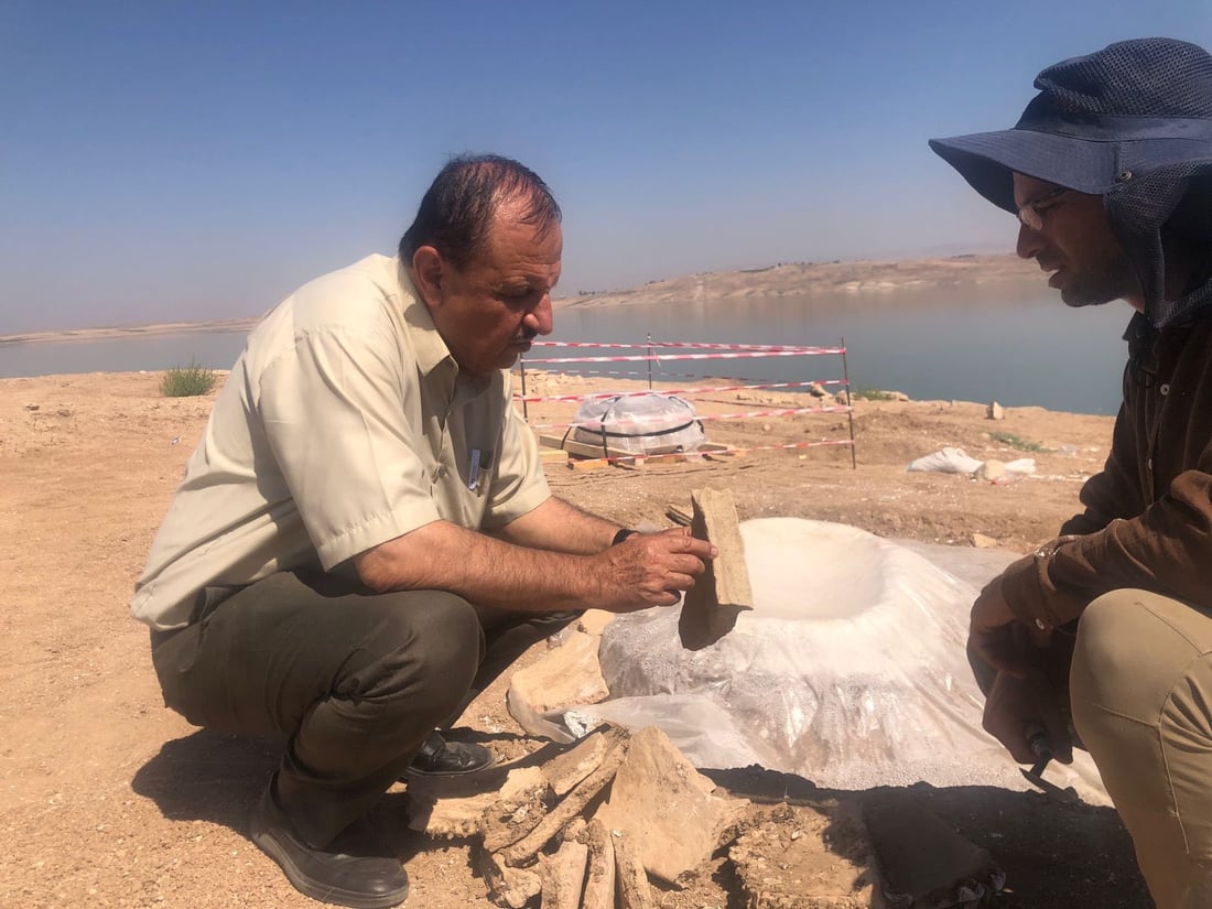 ئه‌و گۆڕانه‌ى له‌ ئه‌نجامى دابه‌زینى ئاوى به‌نداوى موسڵ له‌ خانكێ ده‌ركه‌وتوون له‌ دهۆك ده‌پارێزرێن