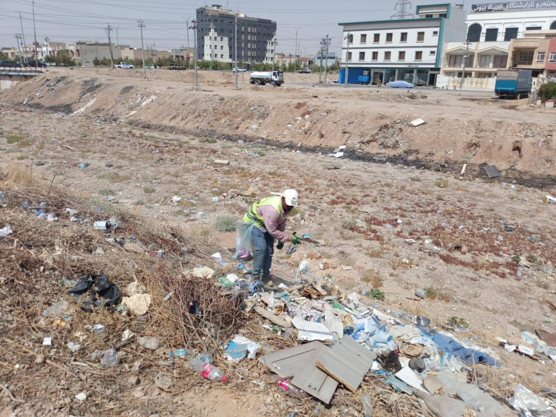 هەڵمەتێكی بەرفراوانی پاككردنەوە لە هەولێر دەستیپێكرد