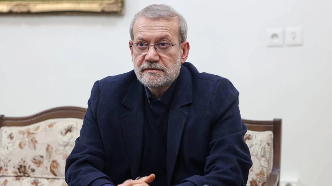 میدیای ئێران تەنیا دەستنووسێکی عەلی لاریجانی بڵاوکردەوە