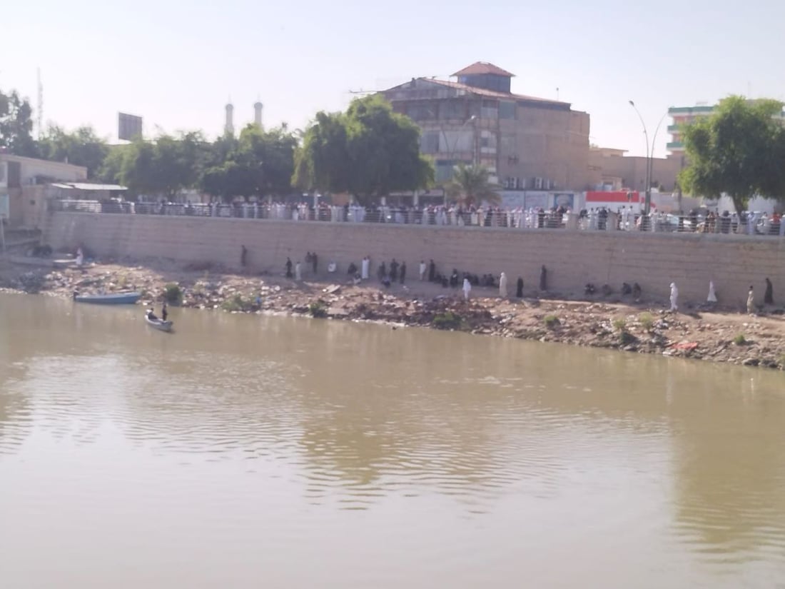 صور: الجميع يبحث عن جثتها في النهر.. عشرينية تنتحر من الجسر الحديدي في السماوة