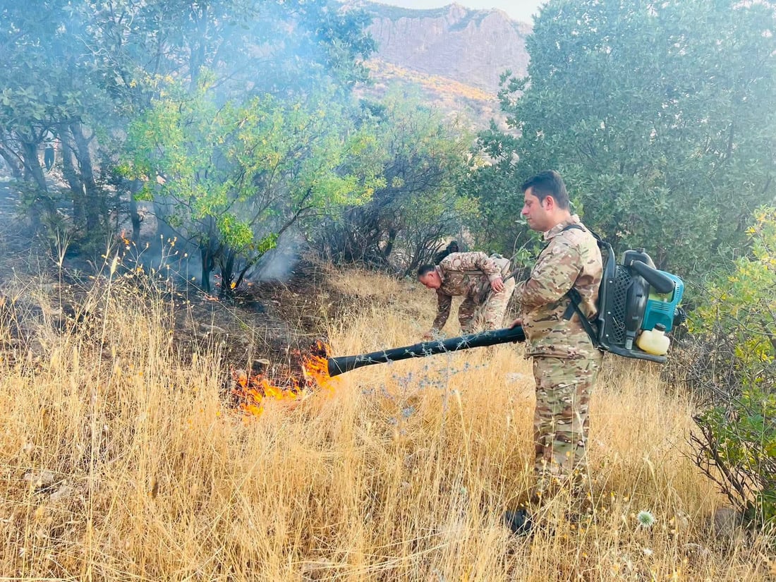 دوای بیستنی دەنگی تەقە ئاگر لە قۆپییەکانی قەرەداغ کەوتەوە