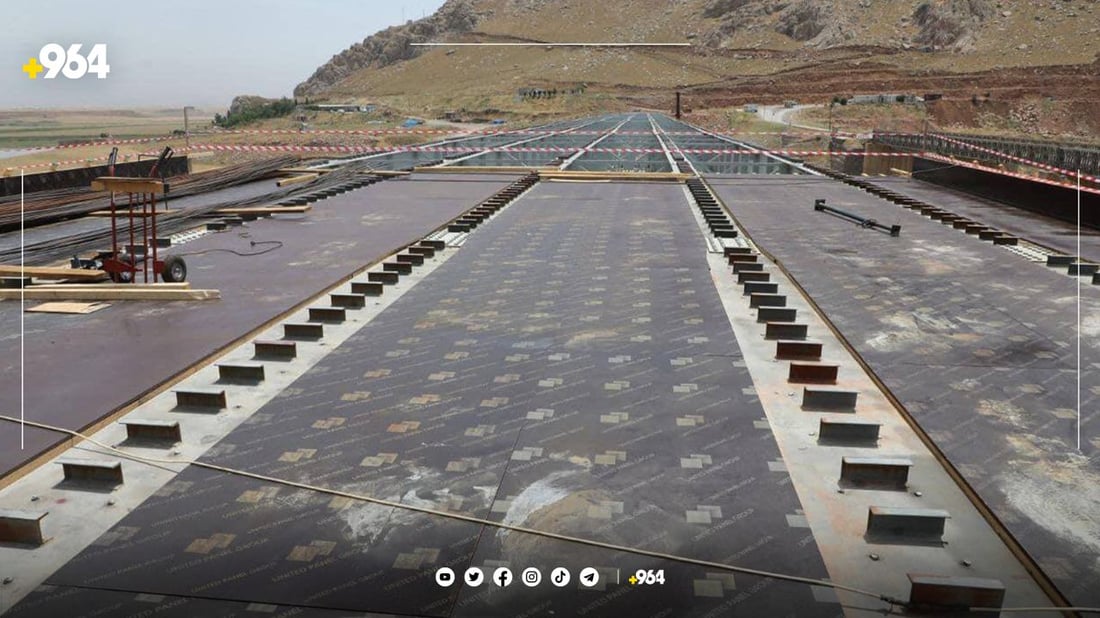 پردەکەی دەربەندی رانییە لە 67%ـی تەواو بووە