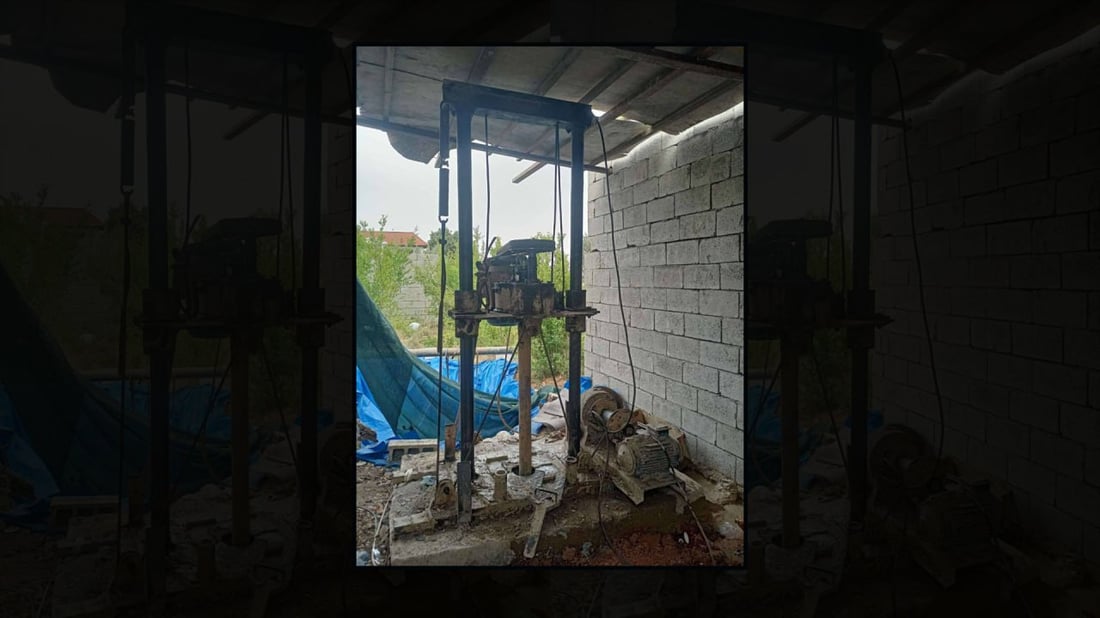 ئامێرێکی بیرهەڵکەندنی نایاسایی دەستی بەسەرد گیرا 