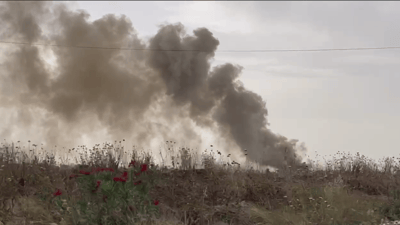 ئاگرێك له‌ جووتسایدی به‌حركه‌ كه‌وتووه‌ته‌وه‌