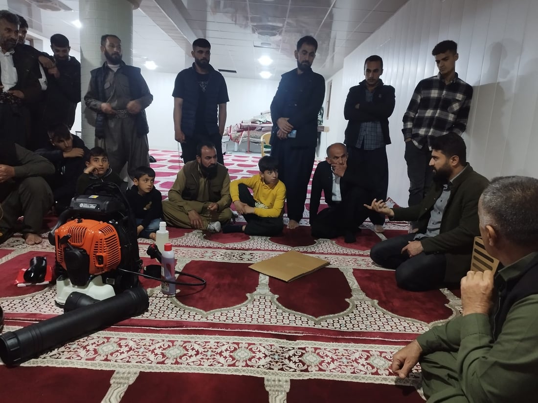 له‌ دواى نوێژى ته‌راویح باس له‌ پاراستنى ژینگه‌ ده‌كه‌ن