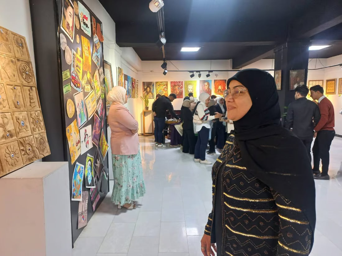 Wasit fine arts college hosts student design exhibition