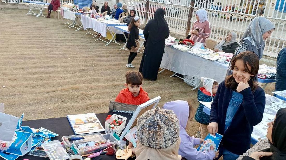 صور: أهالي البكرية يلفتون نظر بغداد إلى منطقتهم عبر بازار جمع العوائل وأصحاب المهن