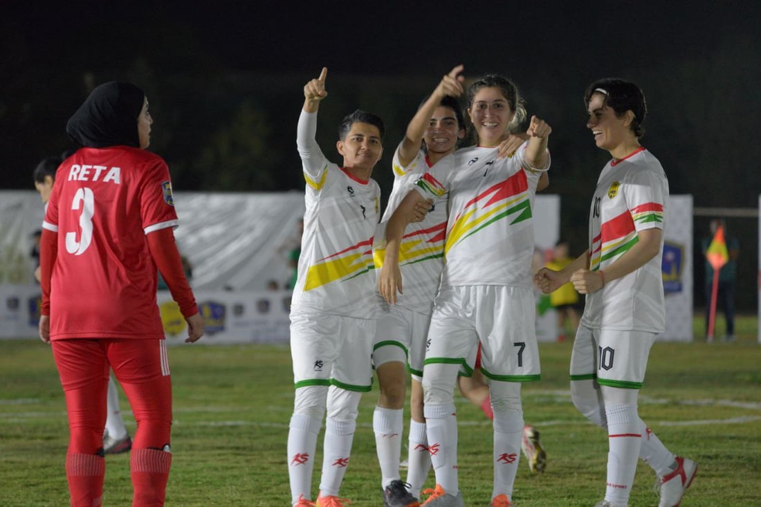 خانمانى کوردستان زیاتر لە دەرزەنێک گۆڵیان لە هەڵبژارەى ئوردن کرد