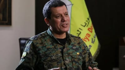 عبدي يشيد بدعم البارزاني والوسيط الأميركي لحل الأزمة مع دمشق