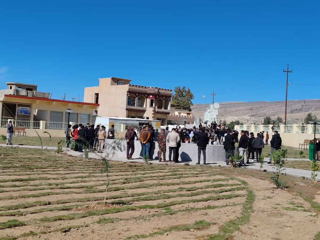 Rojhilat Garden opens in Sinjar, symbolizing community resilience