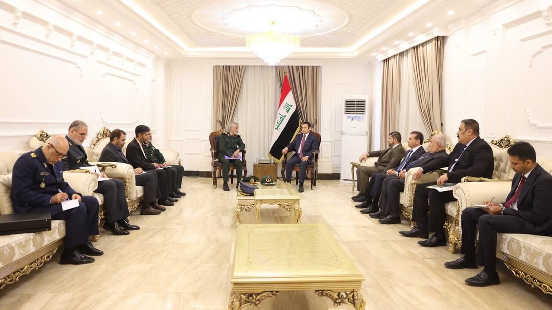Iraqi, Iranian officials discuss regional security in Baghdad meeting