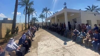 صور من ديالى: فرحة المصلّين بإعادة افتتاح مسجد السبطين المغلق منذ 14 عاماً
