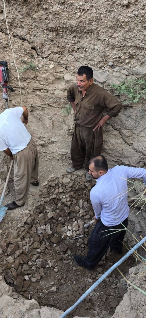 کانیا و کارێز و کۆنە بیره‌ ئاوه‌كانى ژماره‌یه‌ك گوندى سێگردكان زیندووكرانه‌وه‌