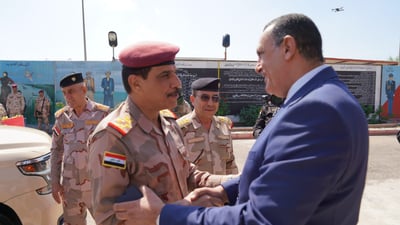 عبد الأمير يار الله في كركوك مع وفد أمني رفيع