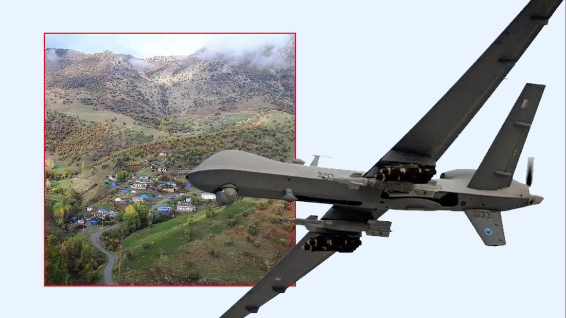 پژاك ده‌ڵێت “هێرشه‌ درۆنییه‌كه‌ى دوێنێی پێنجوێن له‌لایه‌ن ئێرانه‌وه‌ ئه‌نجامدراوه‌”