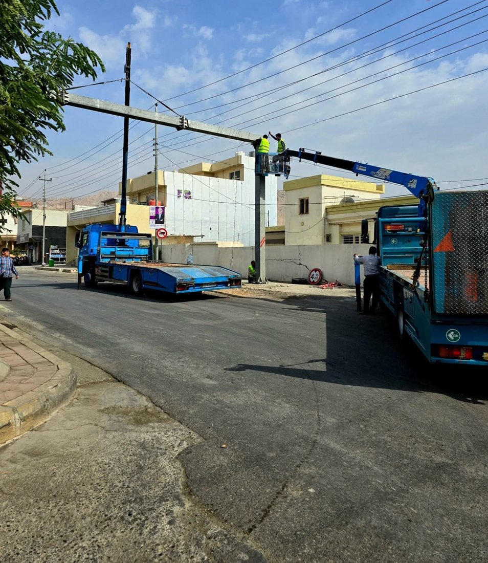 دوو شەقامی دەربەندیخان بۆ بارھەڵگرەکان بەربەستکران