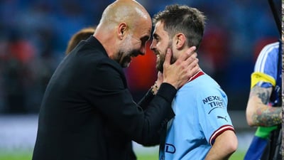 بێرناردۆ زۆرترین یاری بۆ گواردیۆلا كردووه‌