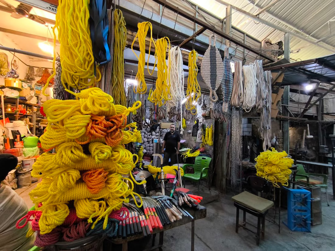 Hilla rope trade experiences decline, falling demand