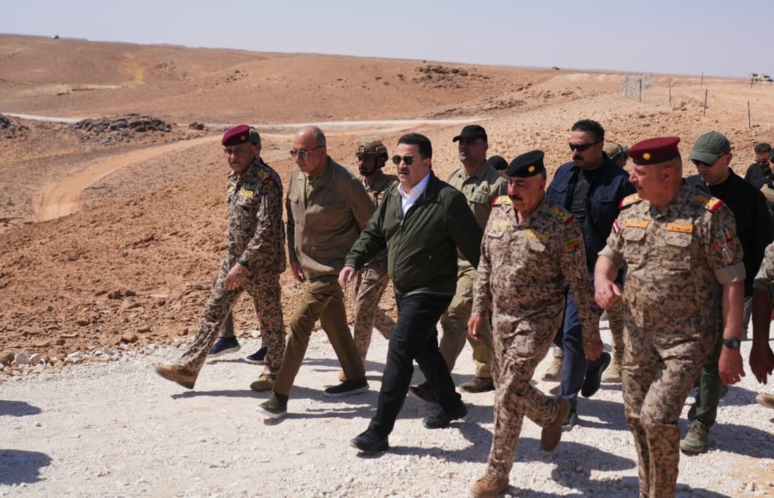 فيديو: السوداني في وادي حوران وصحراء الأنبار