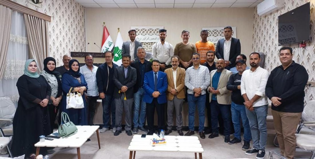 صحفيو البصرة يقاطعون “ميلينيوم” بعد اعتداء رجل أمن بريطاني على مراسل “العهد”