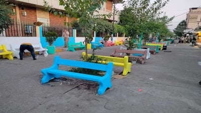 ژیانەوەی سەیدسادق کورسی و دیوارەکانی کۆڵانێکی رەنگ رێژکرد