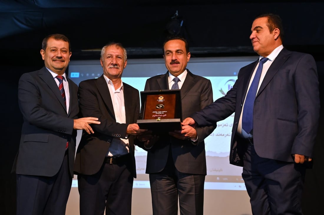 Erbil artists syndicate honors veteran comedian Ayam Akram ‘Shamo’