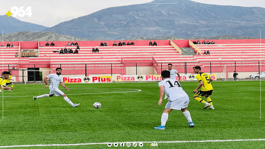 هەولێر لە خولەکی 90+7 لە دۆڕان رزگاری بوو