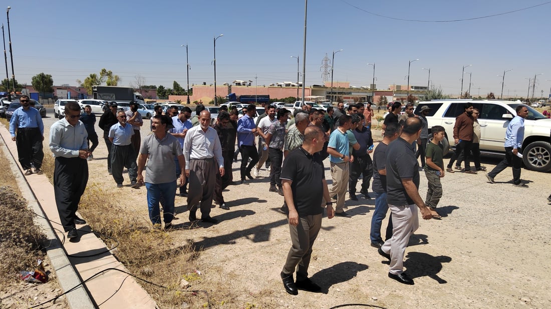 بەشدارانی یەکەیەکی نیشتەجێبوون لە کەلار گردبوونەوە