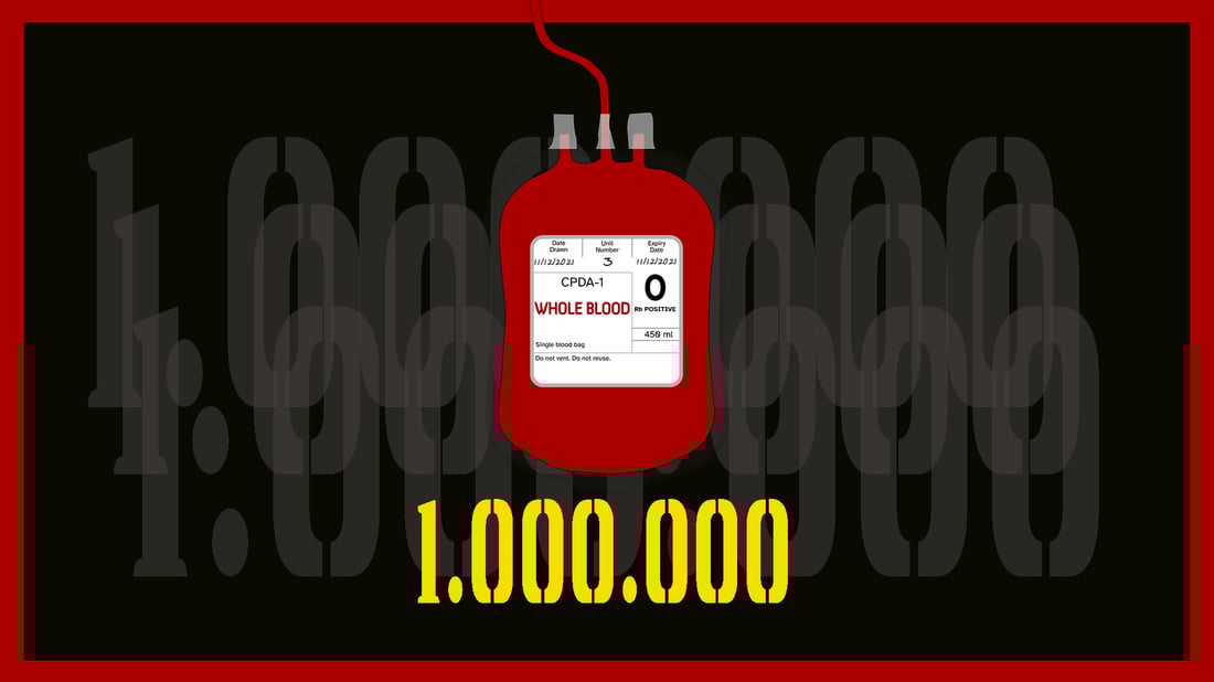 بانکی خوێنی هەولێر ده‌ڵێت؛ ملیۆنێك یەكەی خوێنمان گەیاندووەتە نەخۆش و هاوڵاتیان