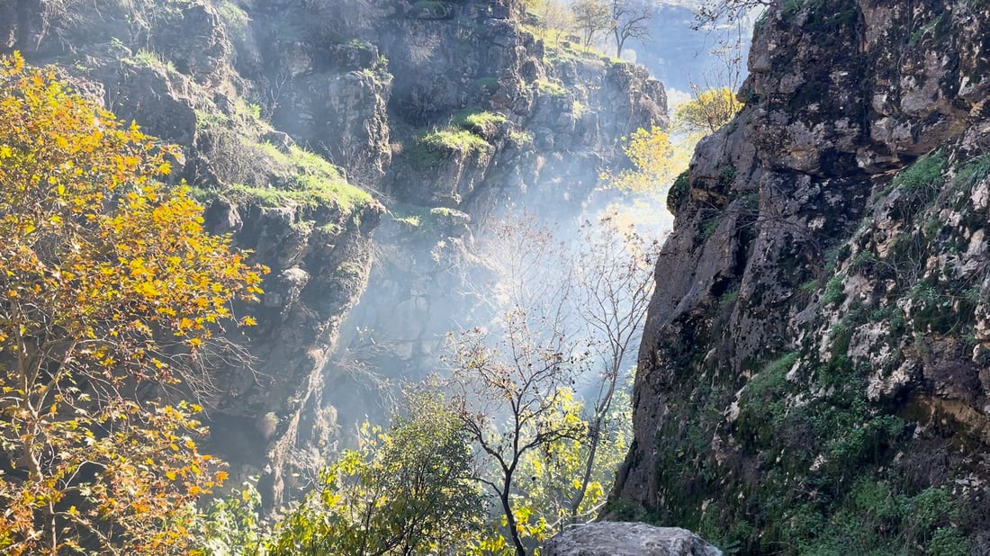 ماء وخضراء وكل ألوان الطبيعة في أربيل.. الشتاء لا يقل جمالاً عن الصيف (فيديو)