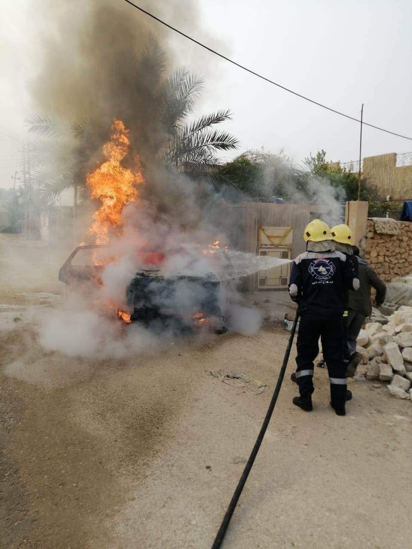 عانة: شرارة “فيت بمب” تحرق “أوبل” في حي الشيشان