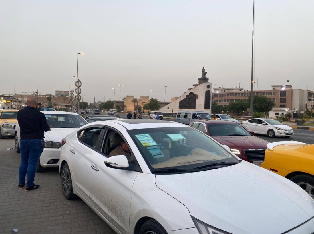 كراج العلاوي الشمالي: خط الرمادي أولاً.. والجنود الفئة الأكثر بين الركاب (صور)