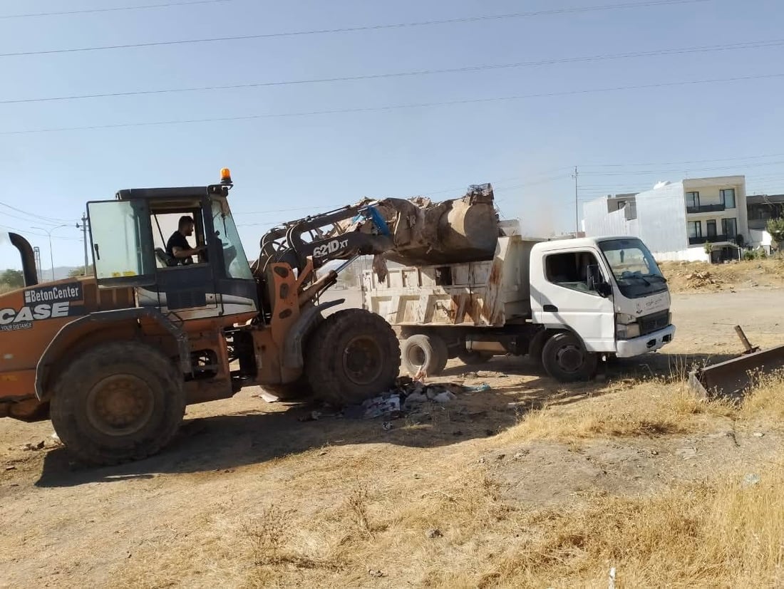 بەدەیان تۆن خاشاك لە پێنجوێن كۆكرانەوە و بازیان و پیرەمەگرونيش ئامادە كران بۆ زستان