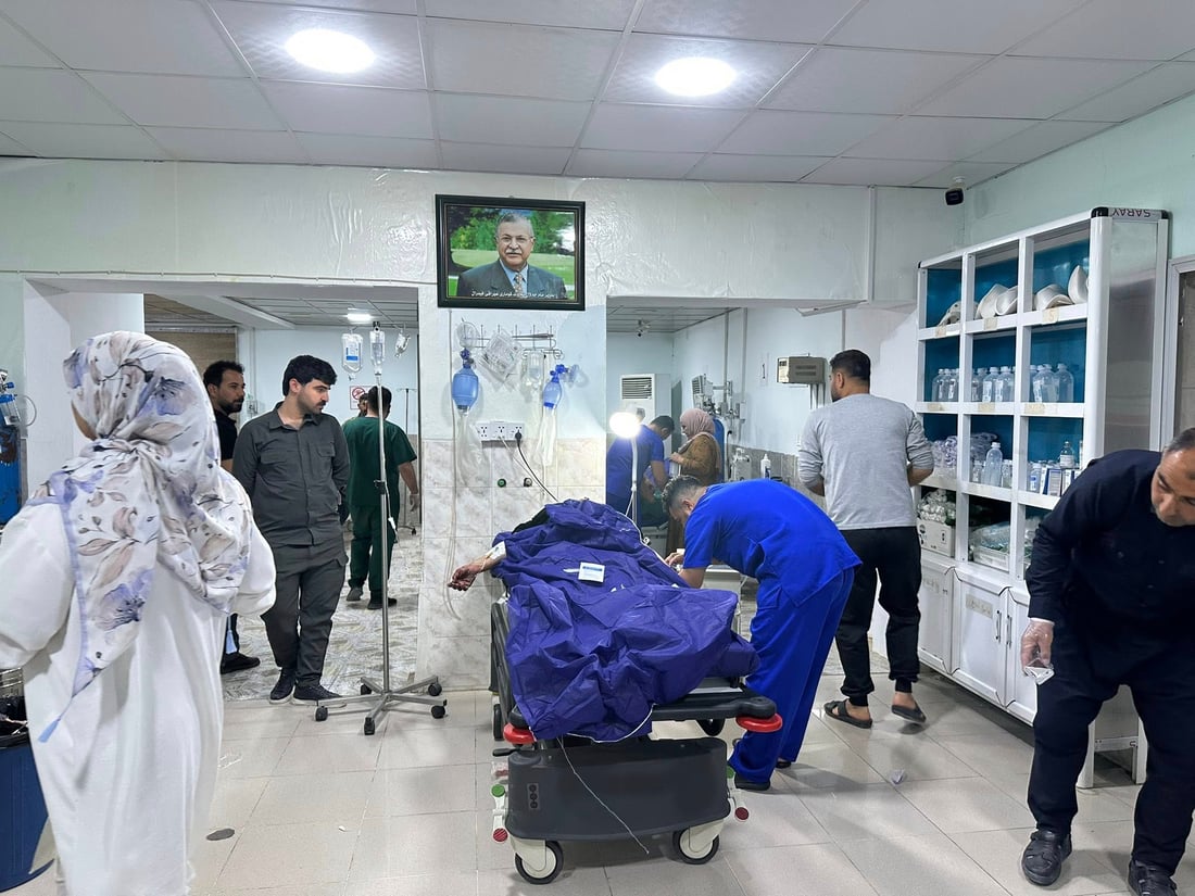 ئۆتۆمبێلێک وەرگەڕا و پێنج ئەندامی خێزانێک برینداربوون