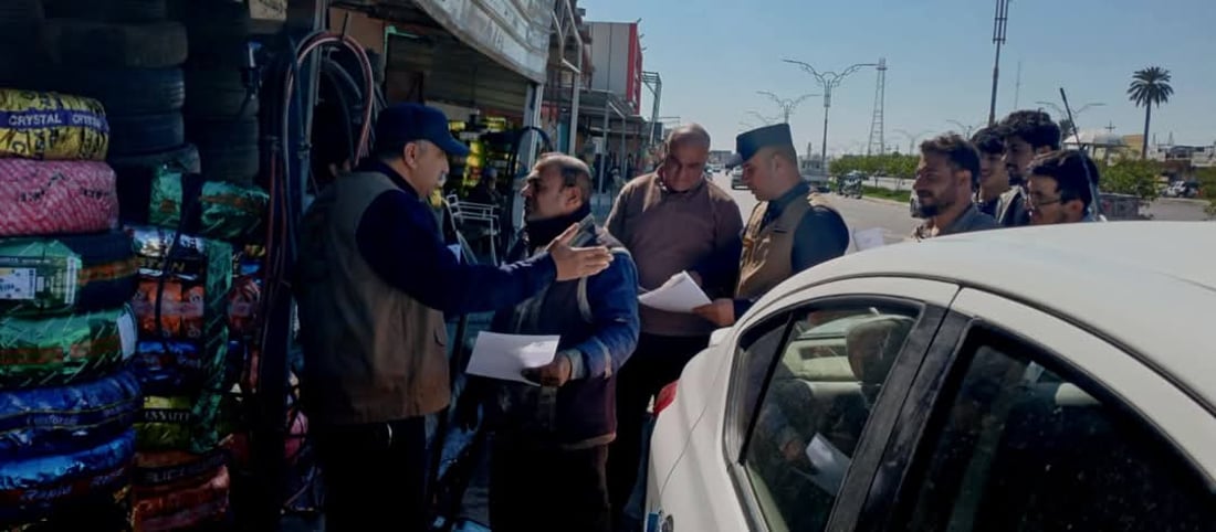 هەڵمەتێک بۆ سەر تایەفرۆشانی خورماتوو دەستیپێکرد و ژمارەیەکیان سزای مادی دران