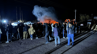 ژن و پیاوانی کۆیە بۆ رێگری لە بارهەڵگرەکان گردبوونەتەوە