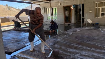 وەرزی فەرش شۆرین ده‌ستیپێكرد و بازاڕی غەسلەکان گەرمە