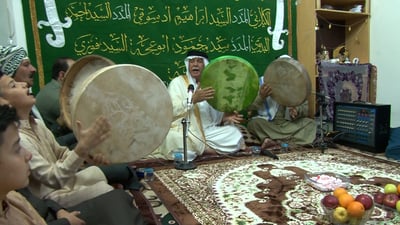 فيديو من تكية “السيد فوزي أبو عجة” الرفاعية في الدور جنوب تكريت