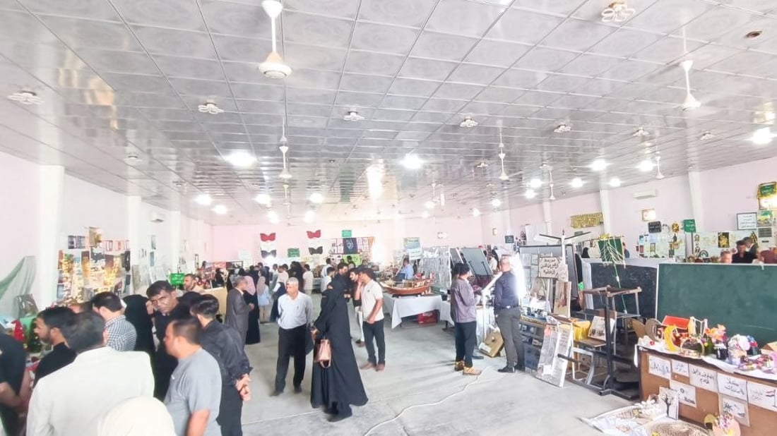 صور من الفاو: تلميذات وتلاميذ من 34 مدرسة يعرضون ما صنعوا