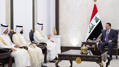 Iraq, Qatar discuss transport ties and investment in Development Road project